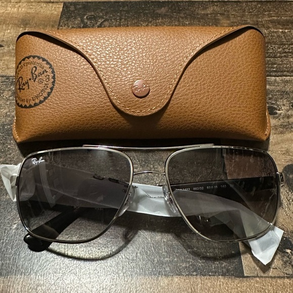 Ray-Ban RB3483 Aviator Sunglasses - Picture 2 of 5